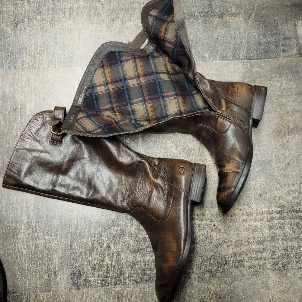 BORN leather boots - Picture 4 of 10
